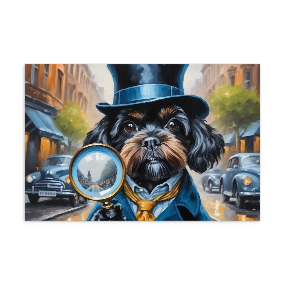 PugMug Custom Lily Postcard