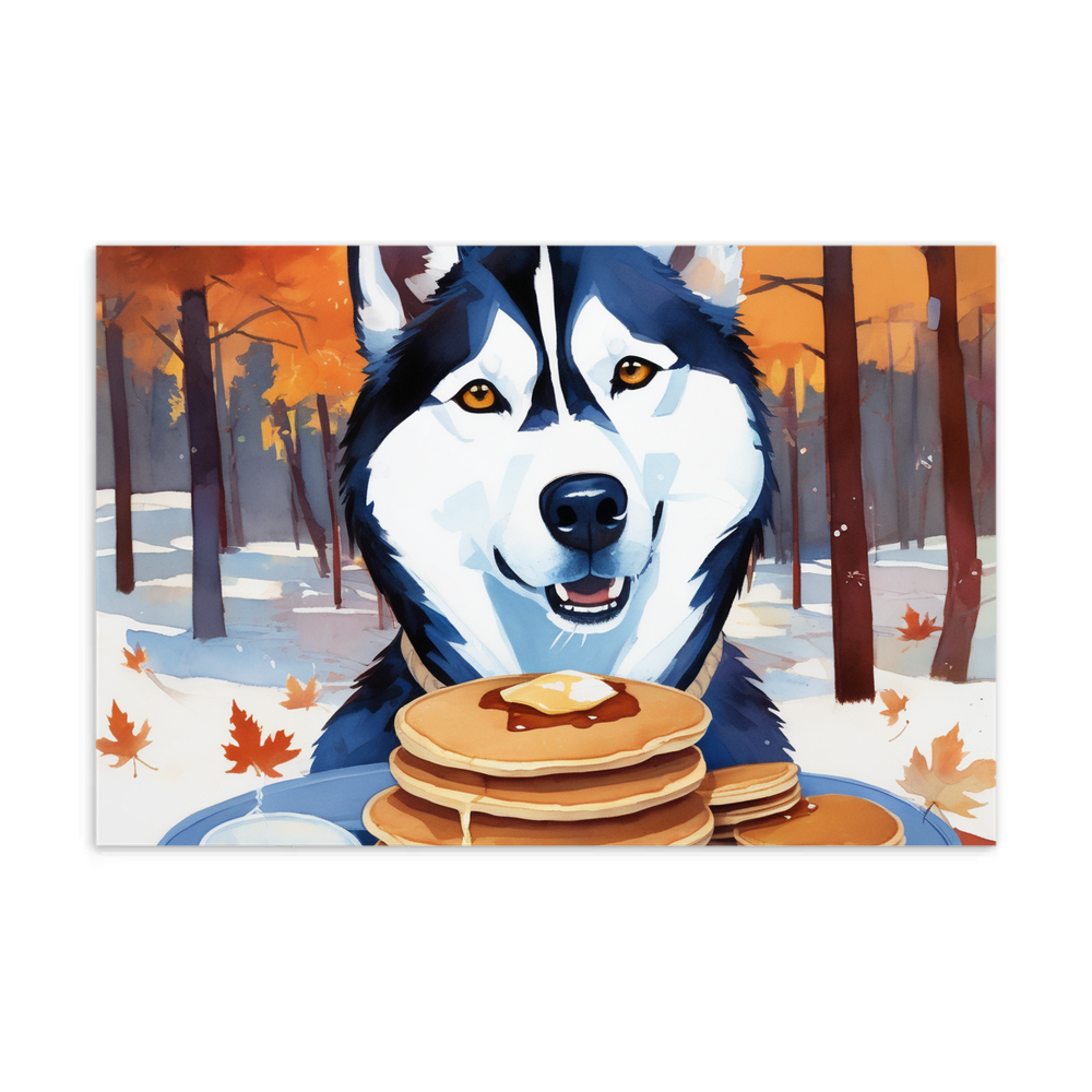 PugMug Custom Siberian Husky Postcard