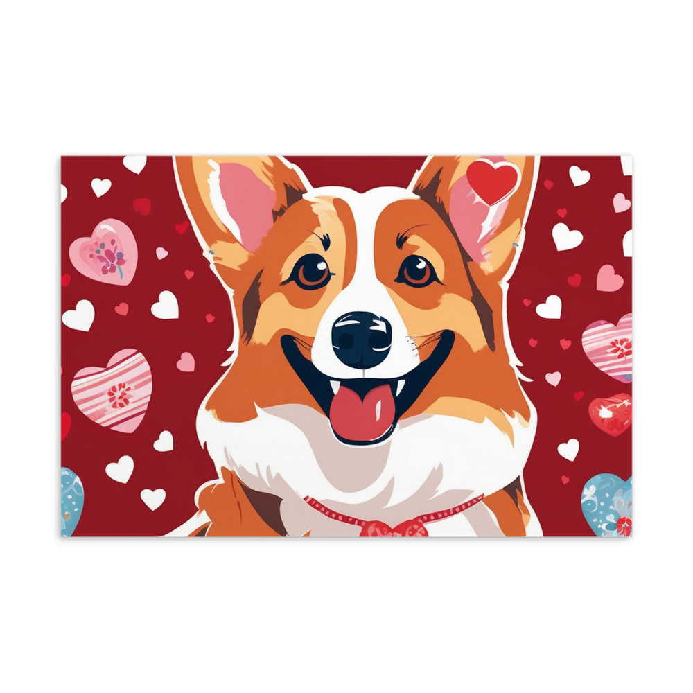 PugMug Custom Pembroke Welsh Corgi Postcard
