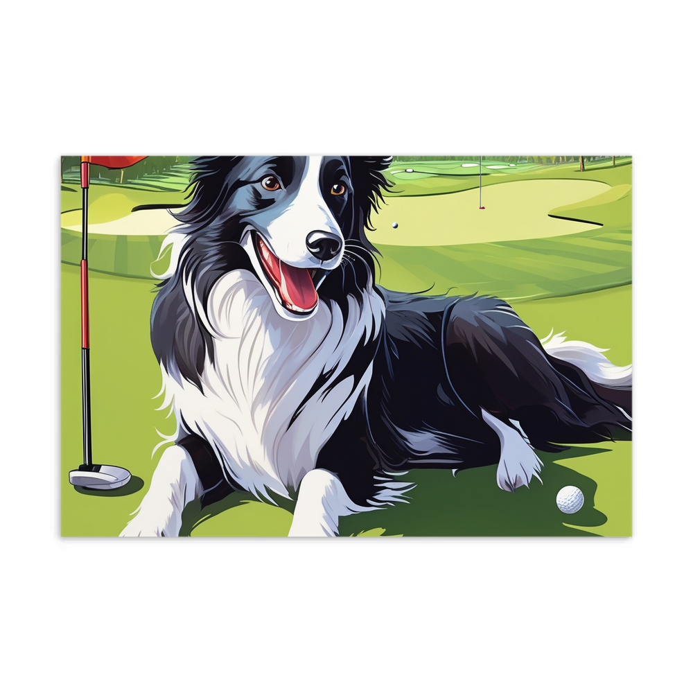 PugMug Custom Border Collie Postcard