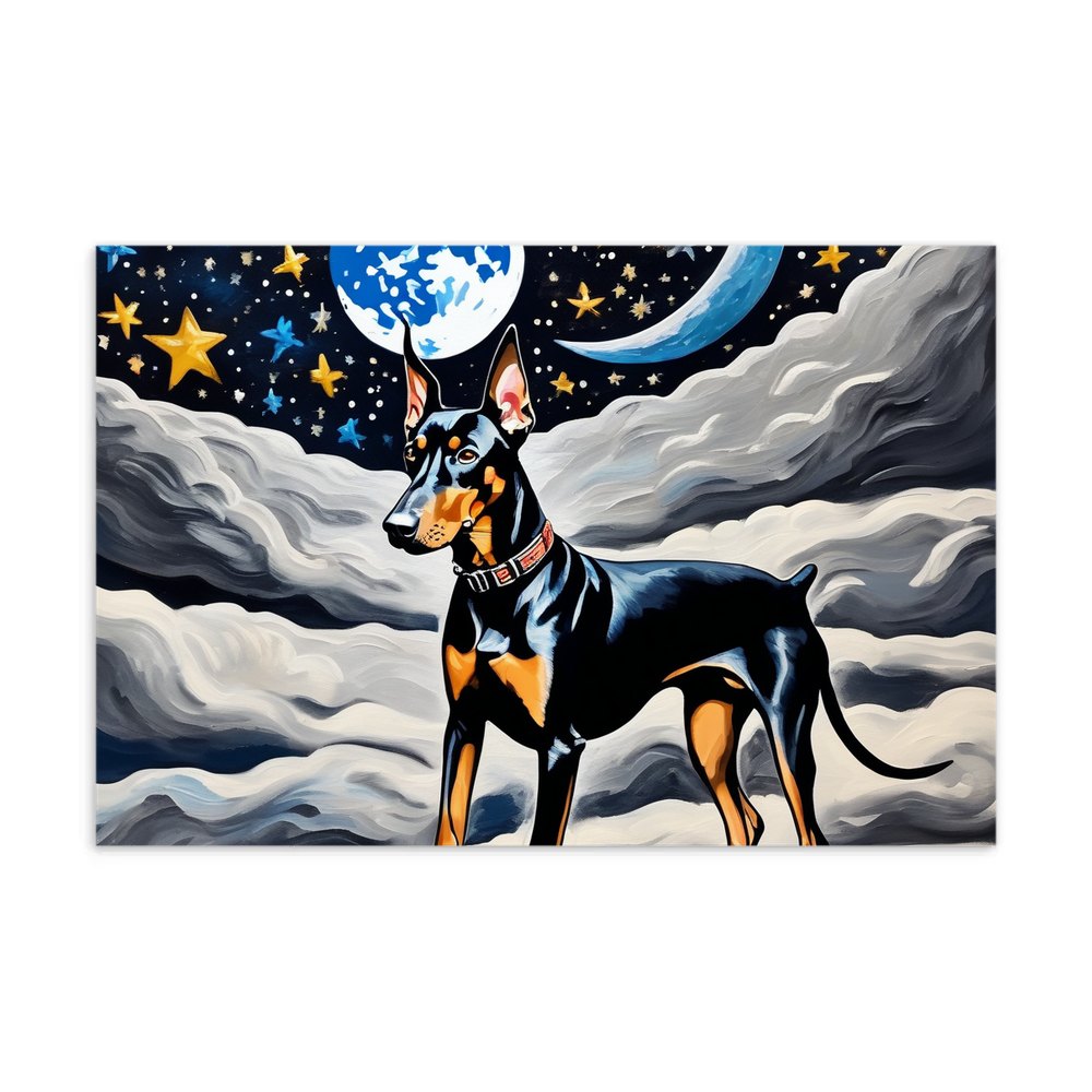 PugMug Custom Doberman Pinscher Postcard