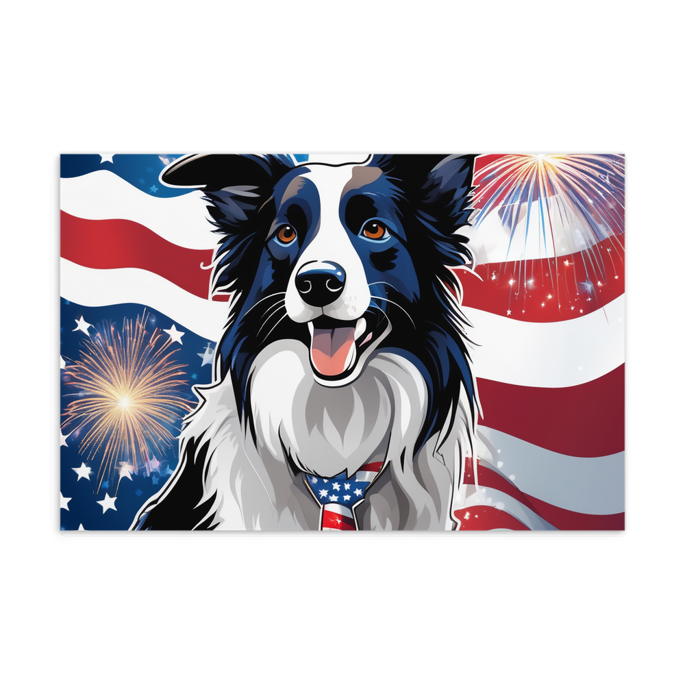 PugMug Custom Border Collie Postcard