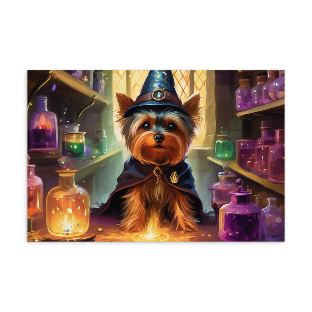 PugMug Custom Yorkshire Terrier Postcard