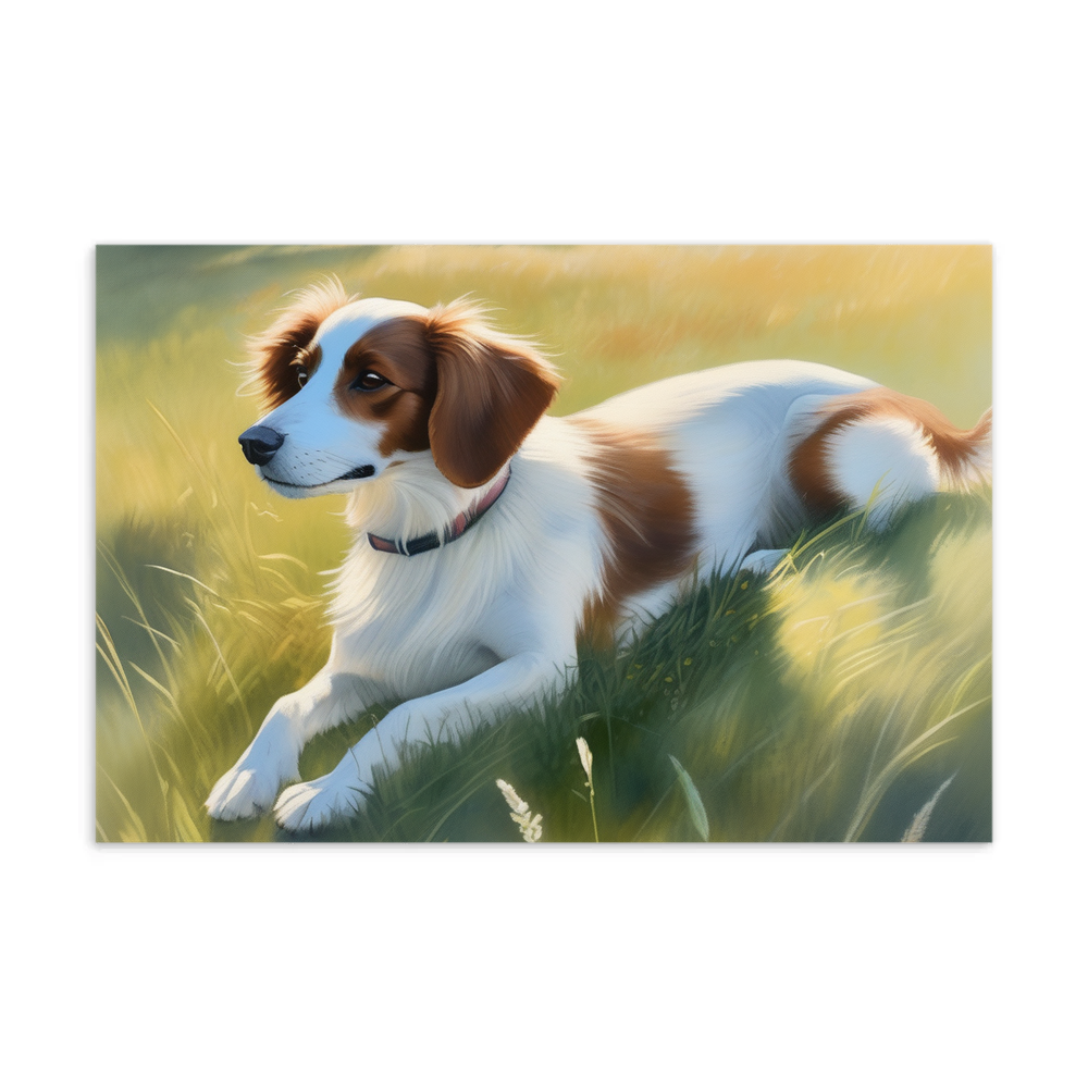 PugMug Custom Brittany Dog Postcard