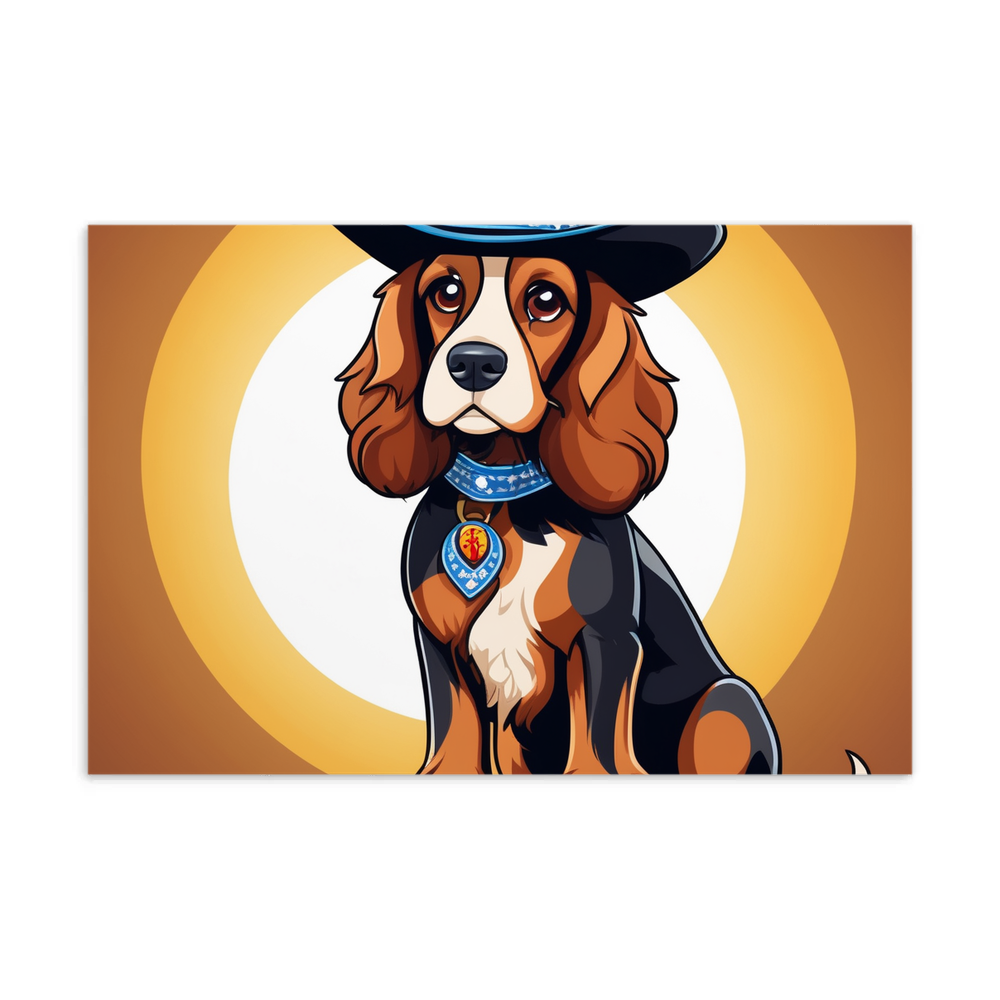 PugMug Custom English Cocker Spaniel Postcard