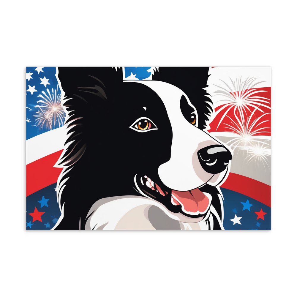 PugMug Custom Border Collie Postcard