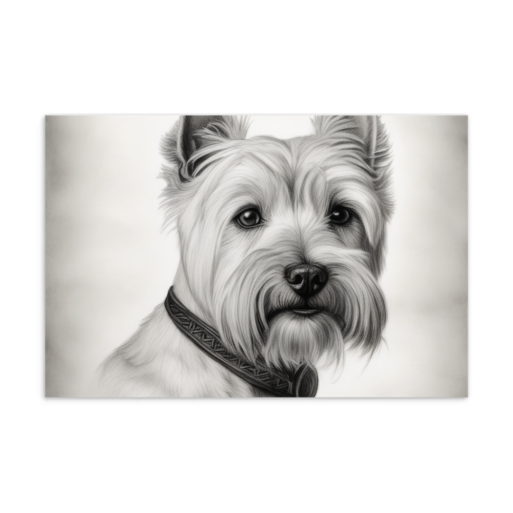 PugMug Custom West Highland White Terrier Postcard