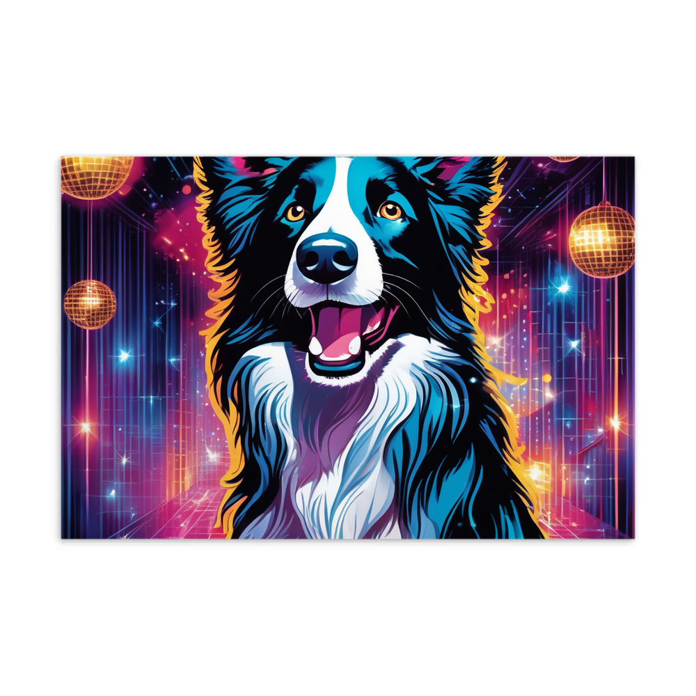 PugMug Custom Border Collie Postcard