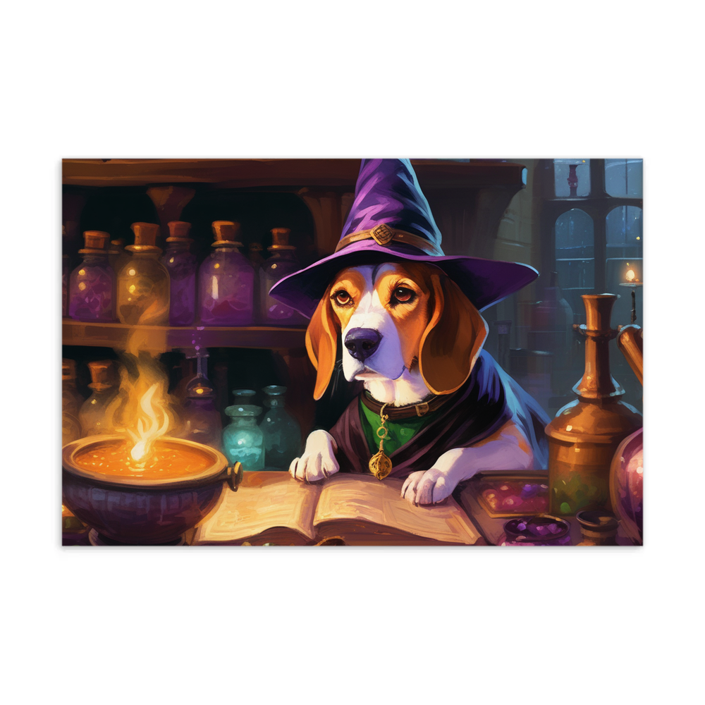PugMug Custom Beagle Postcard