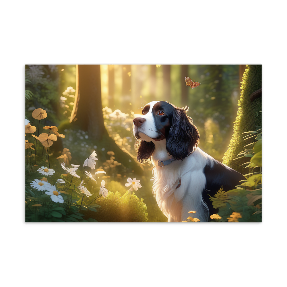 PugMug Custom English Springer Spaniel Postcard