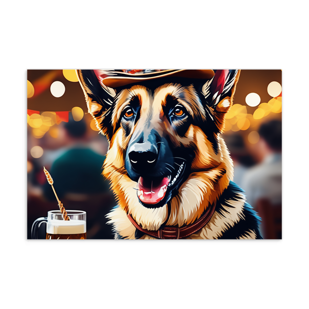 PugMug Custom Pet Postcard