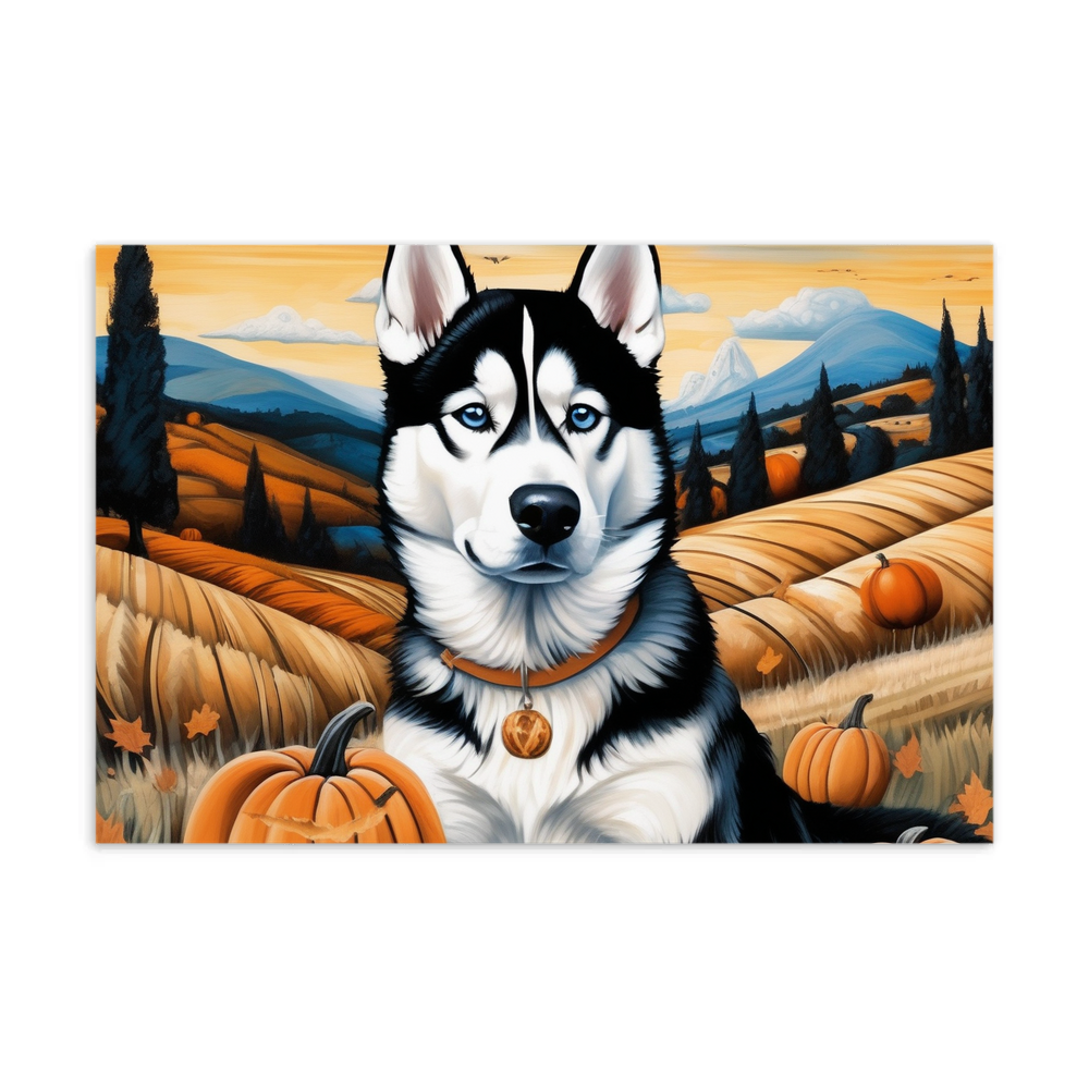 PugMug Custom Siberian Husky Postcard