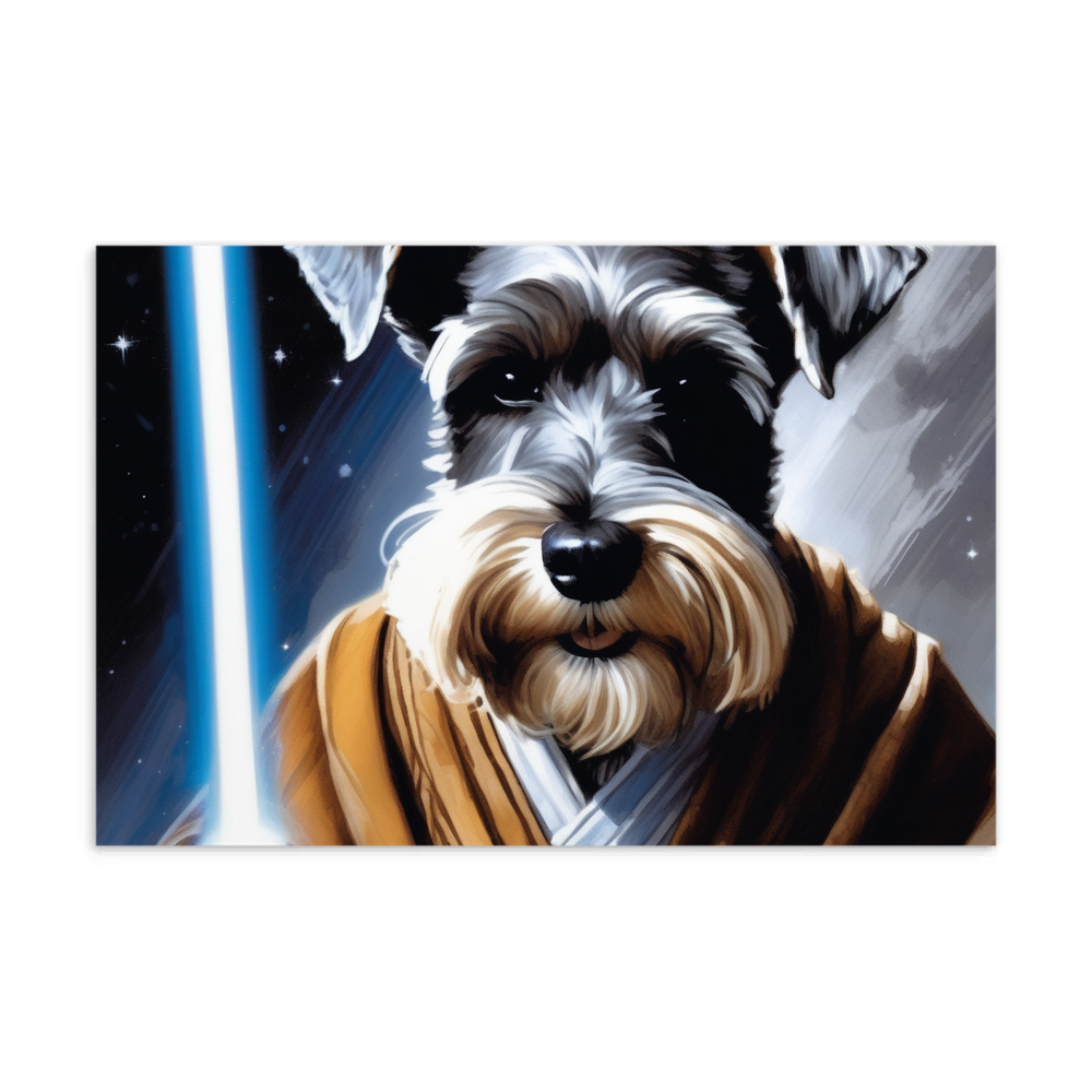 PugMug Custom Miniature Schnauzer Postcard