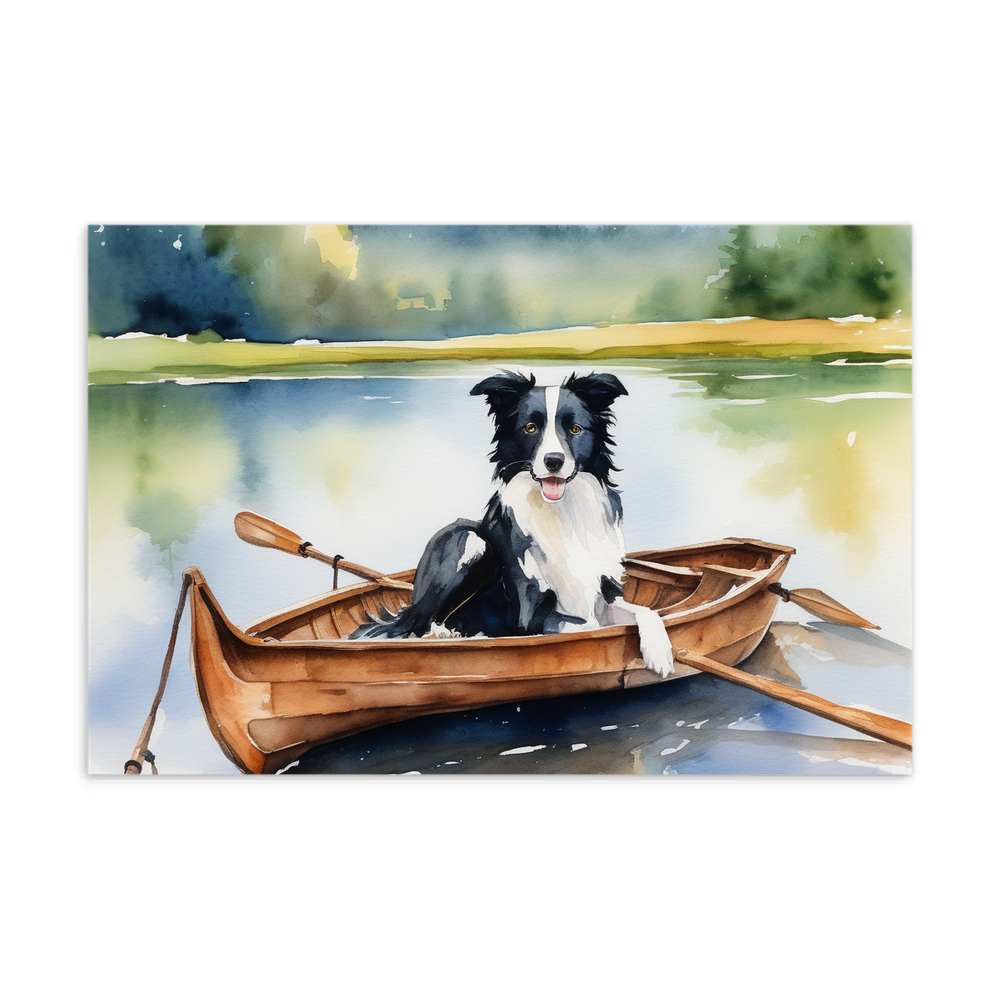 PugMug Custom Border Collie Postcard