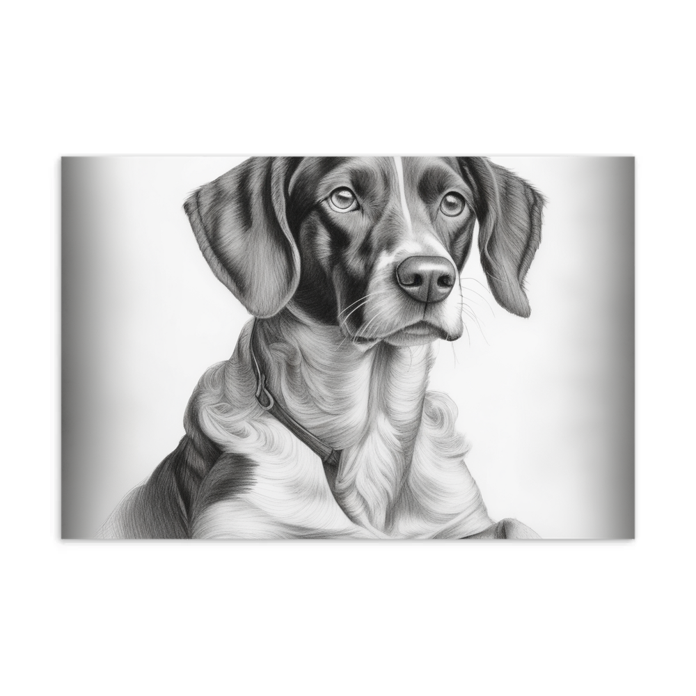 PugMug Custom Brittany Dog Postcard