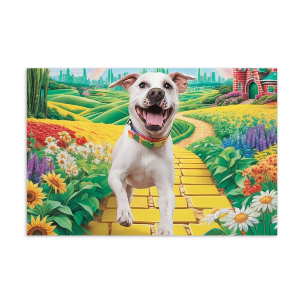 PugMug Custom Melody Postcard