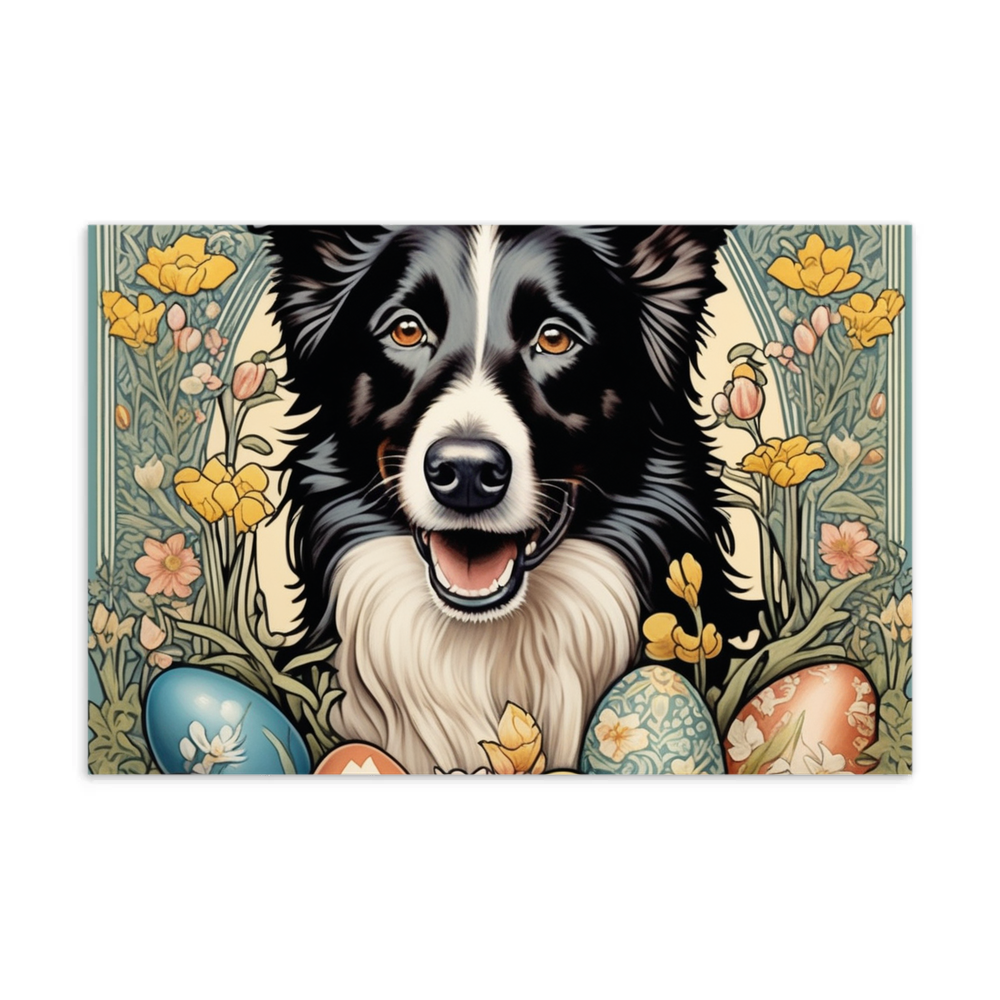 PugMug Custom Border Collie Postcard