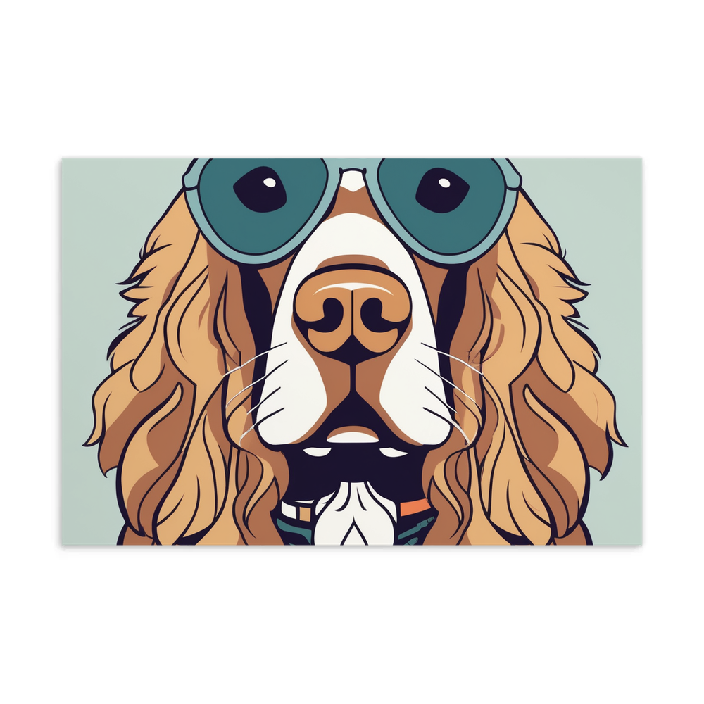PugMug Custom English Cocker Spaniel Postcard
