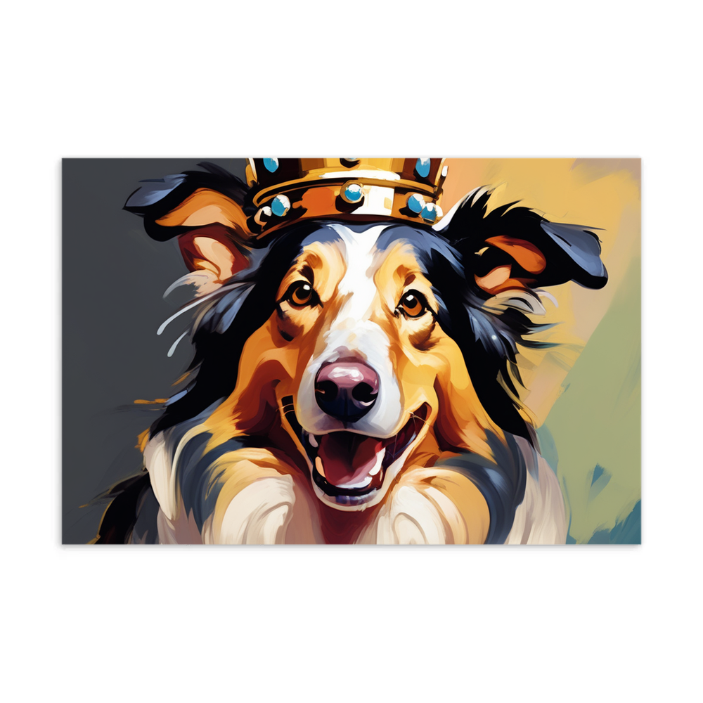 PugMug Custom Collie Postcard