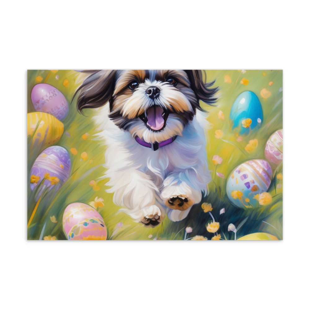 PugMug Custom Shih Tzu Postcard