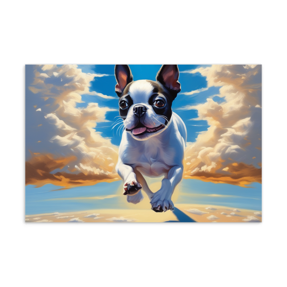PugMug Custom Boston Terrier Postcard