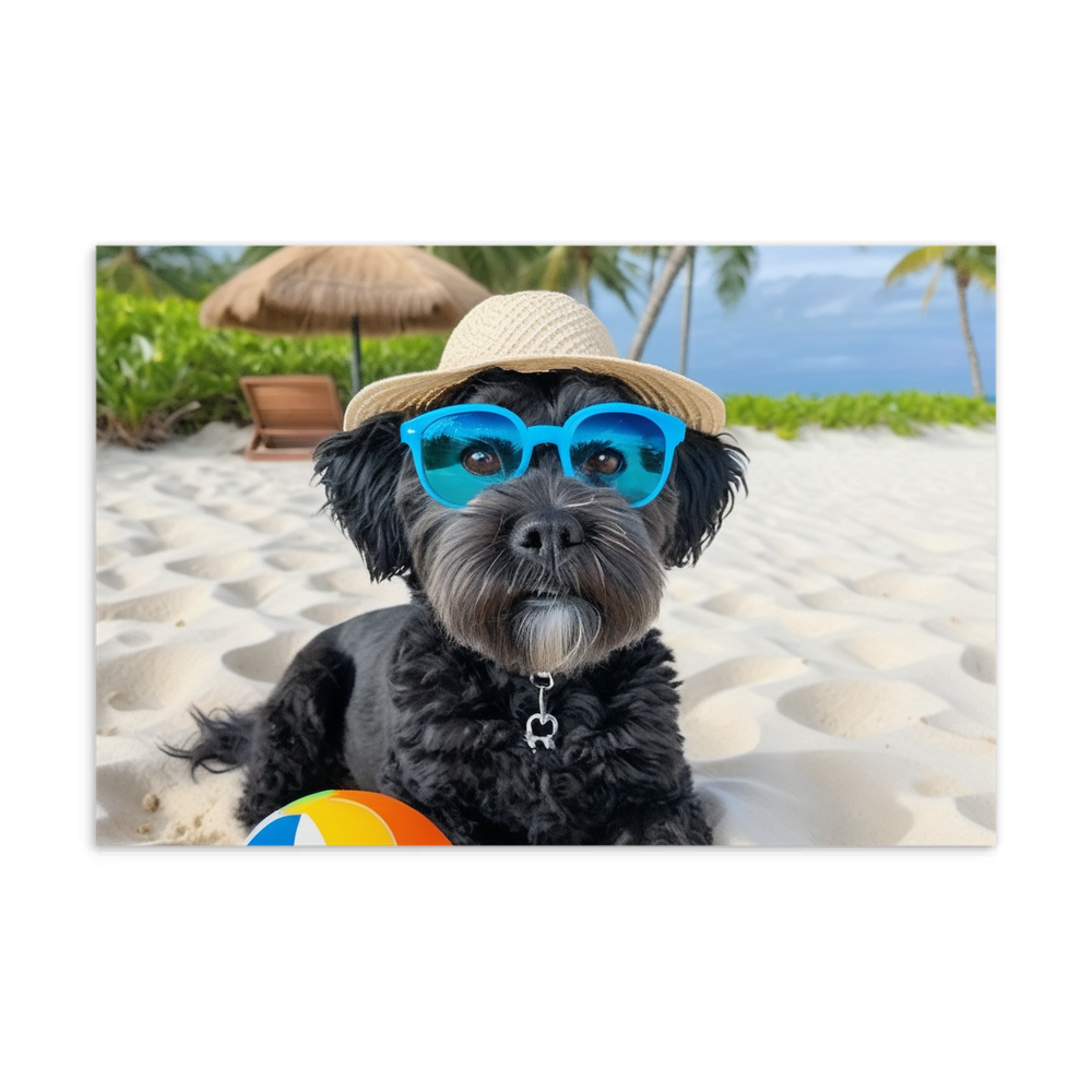PugMug Custom Lily Postcard