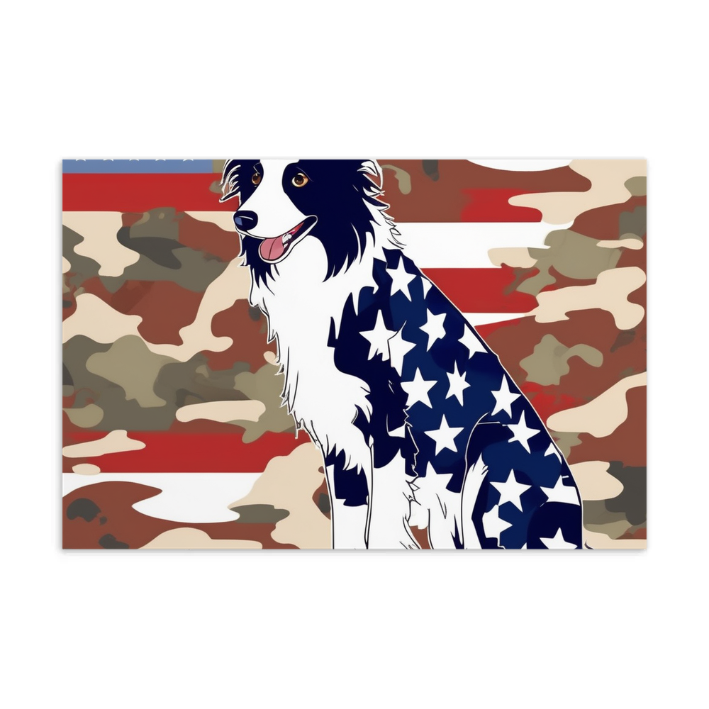 PugMug Custom Border Collie Postcard