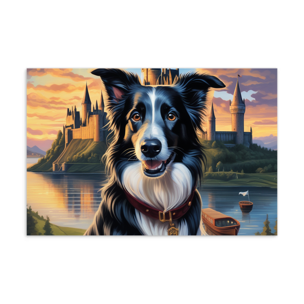 PugMug Custom Border Collie Postcard