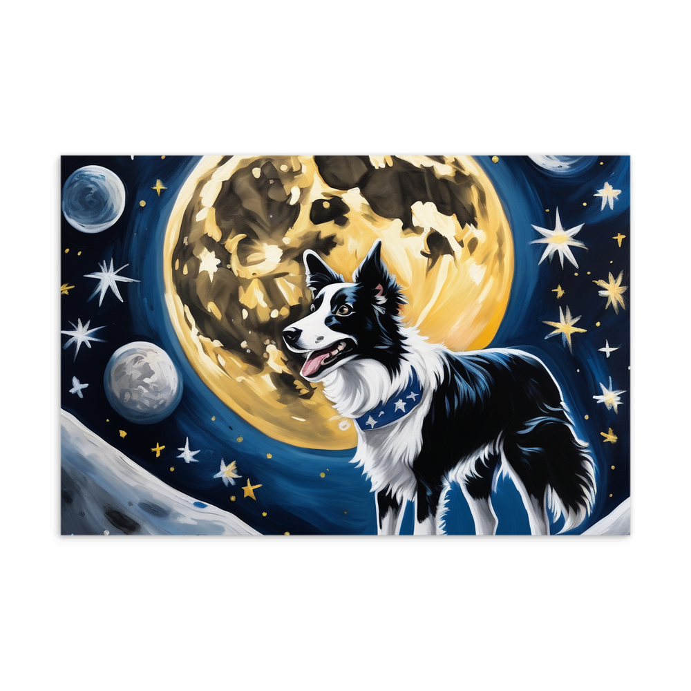 PugMug Custom Border Collie Postcard