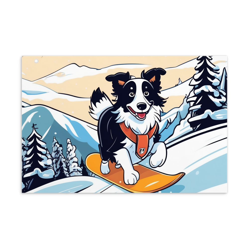 PugMug Custom Border Collie Postcard