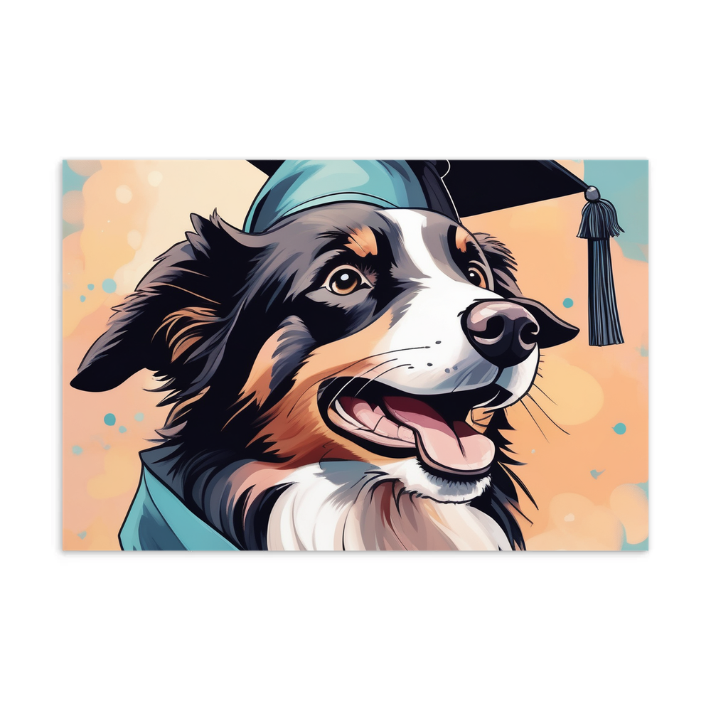 PugMug Custom Border Collie Postcard
