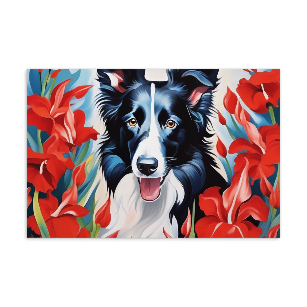 PugMug Custom Border Collie Postcard