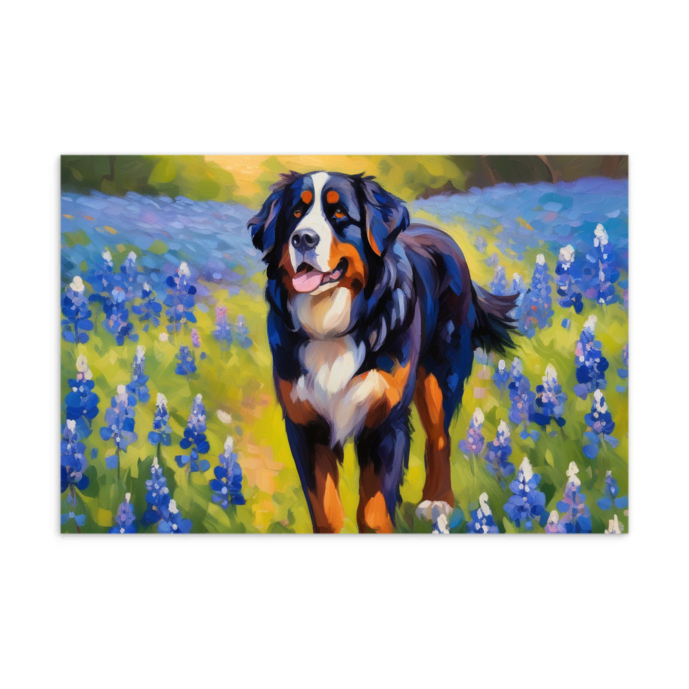 PugMug Custom Bernese Mountain Dog Postcard