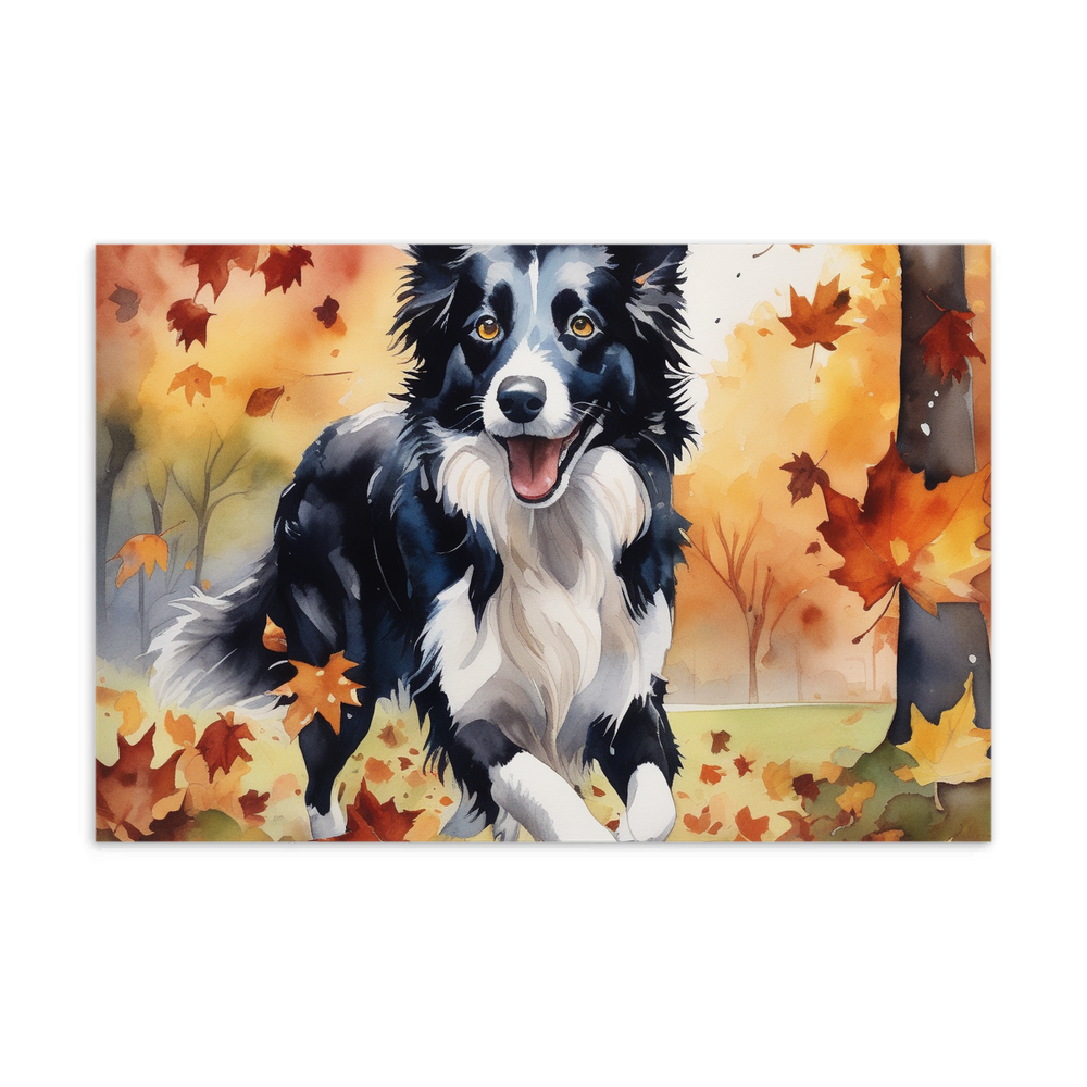 PugMug Custom Border Collie Postcard