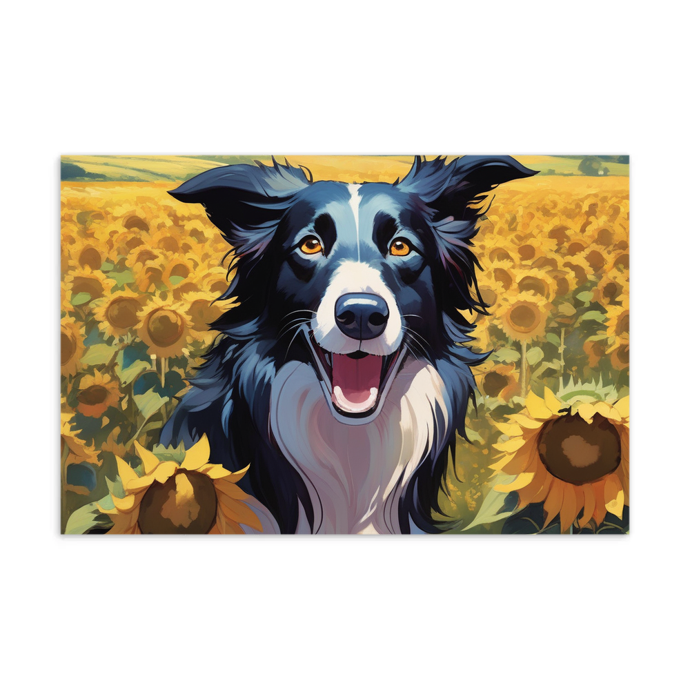 PugMug Custom Border Collie Postcard
