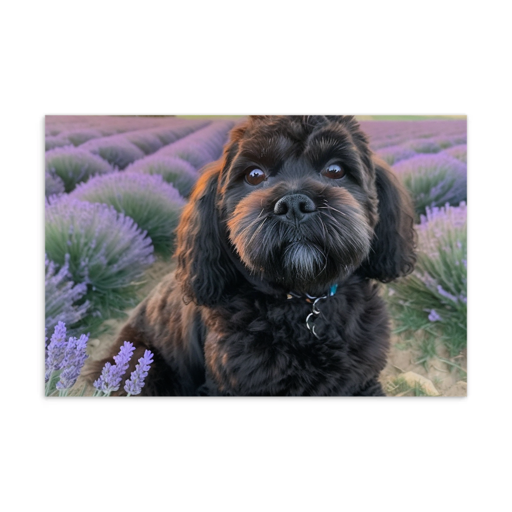 PugMug Custom Lily Postcard