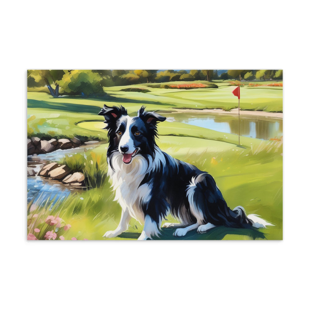 PugMug Custom Border Collie Postcard