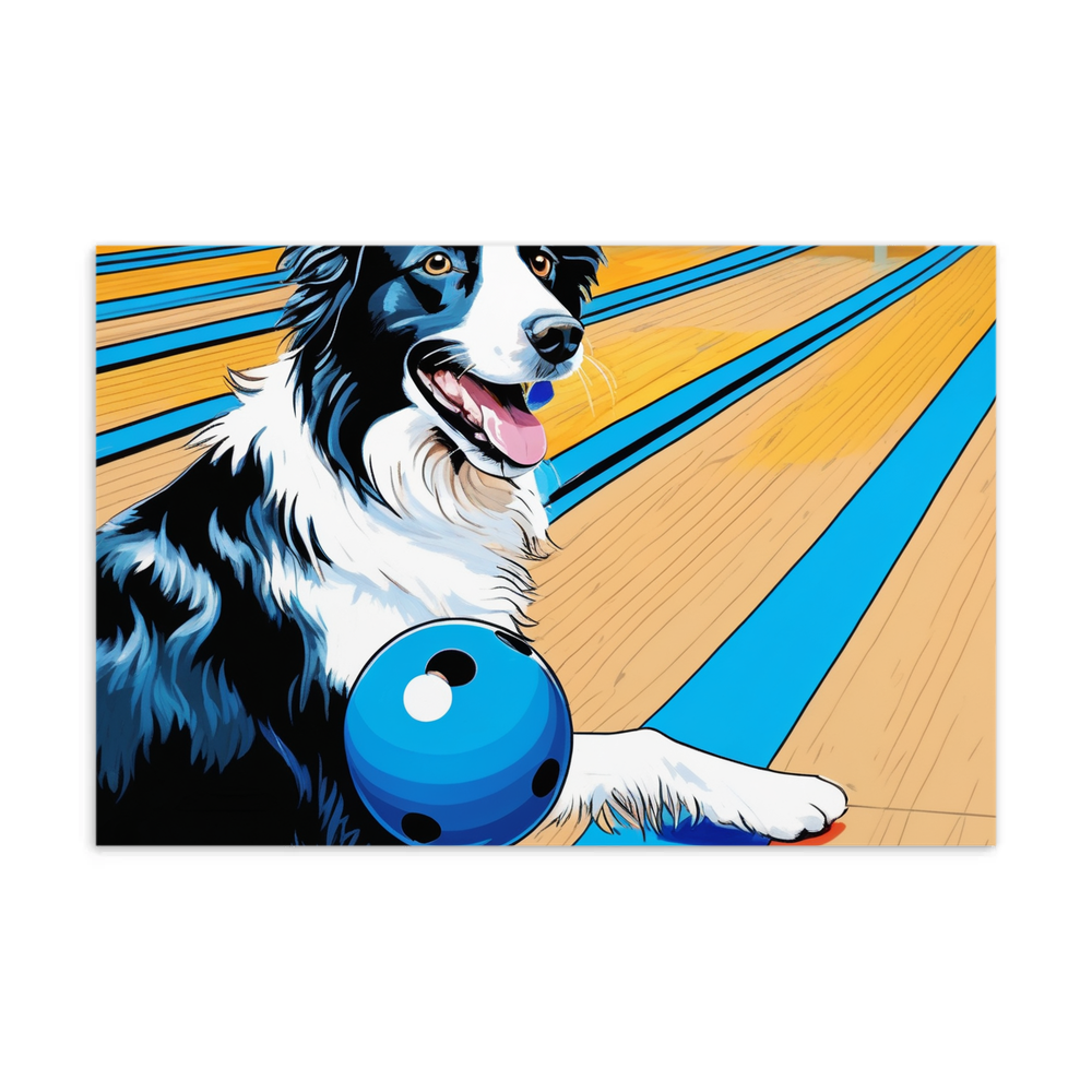 PugMug Custom Border Collie Postcard