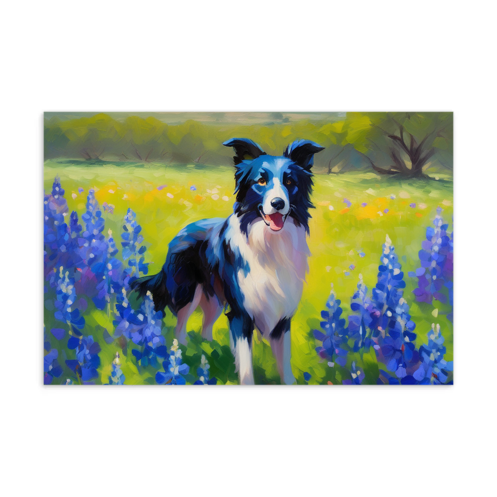 PugMug Custom Border Collie Postcard