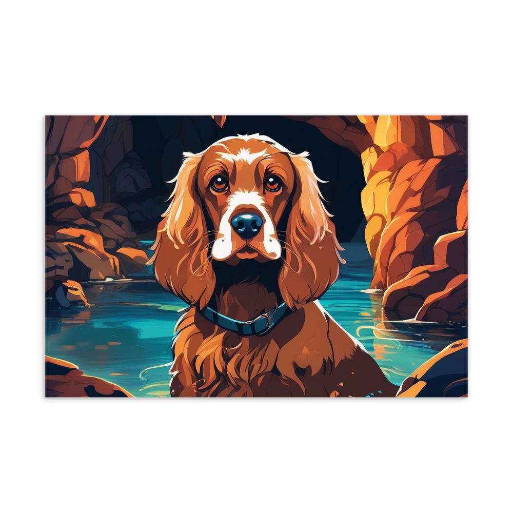 PugMug Custom Cocker Spaniel Postcard