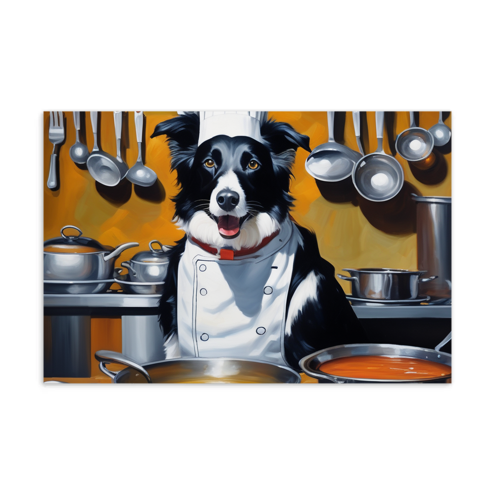PugMug Custom Border Collie Postcard