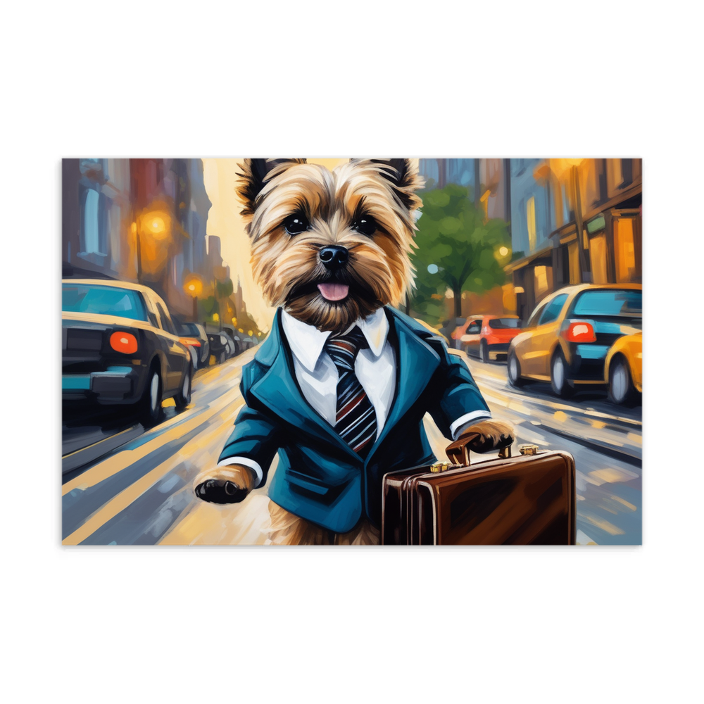 PugMug Custom Cairn Terrier Postcard