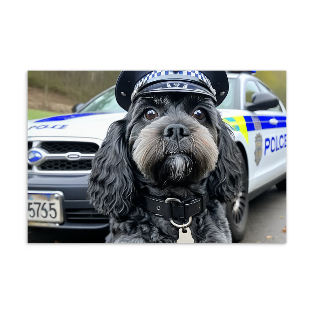 PugMug Custom Lily Postcard