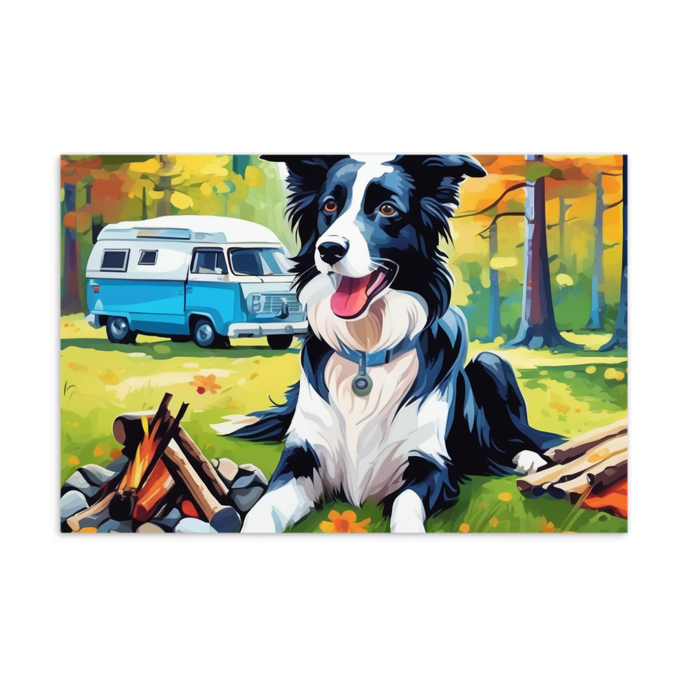 PugMug Custom Border Collie Postcard