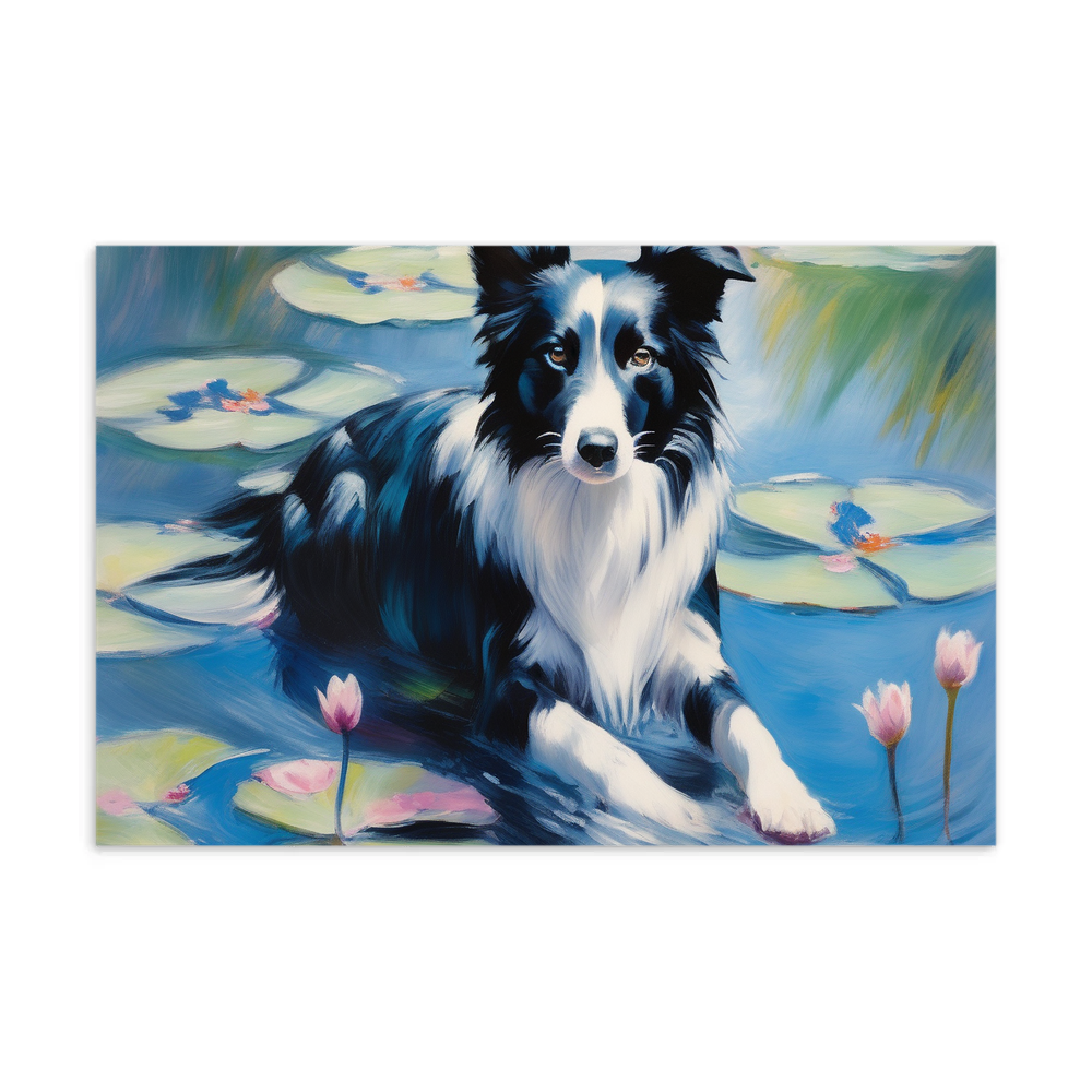 PugMug Custom Border Collie Postcard