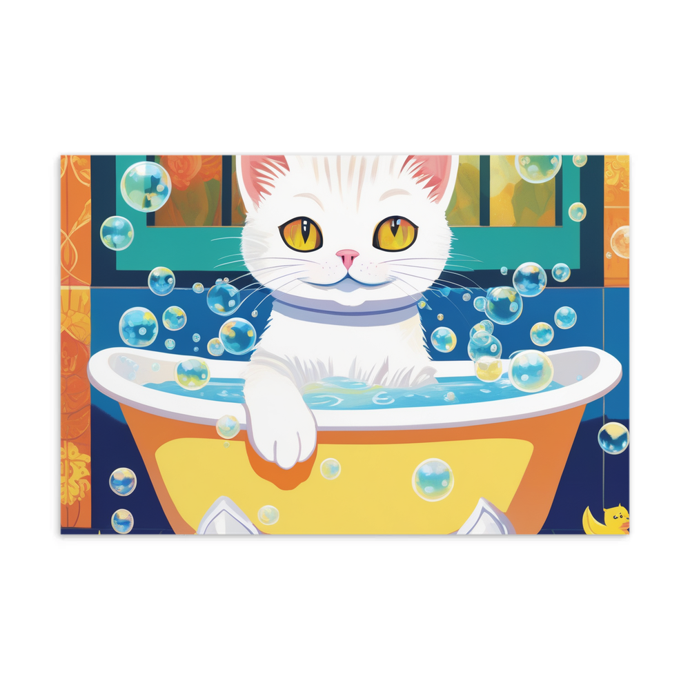 PugMug Custom White Exotic Cat Postcard