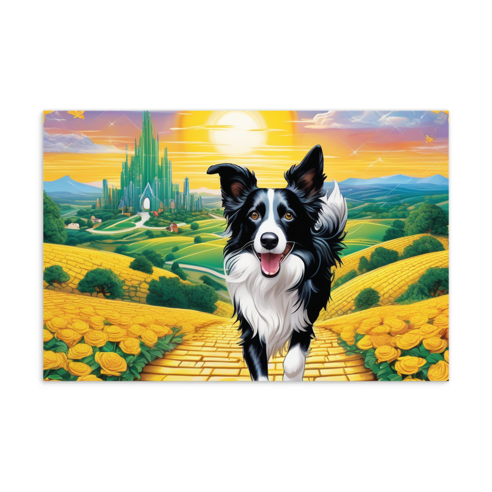 PugMug Custom Border Collie Postcard