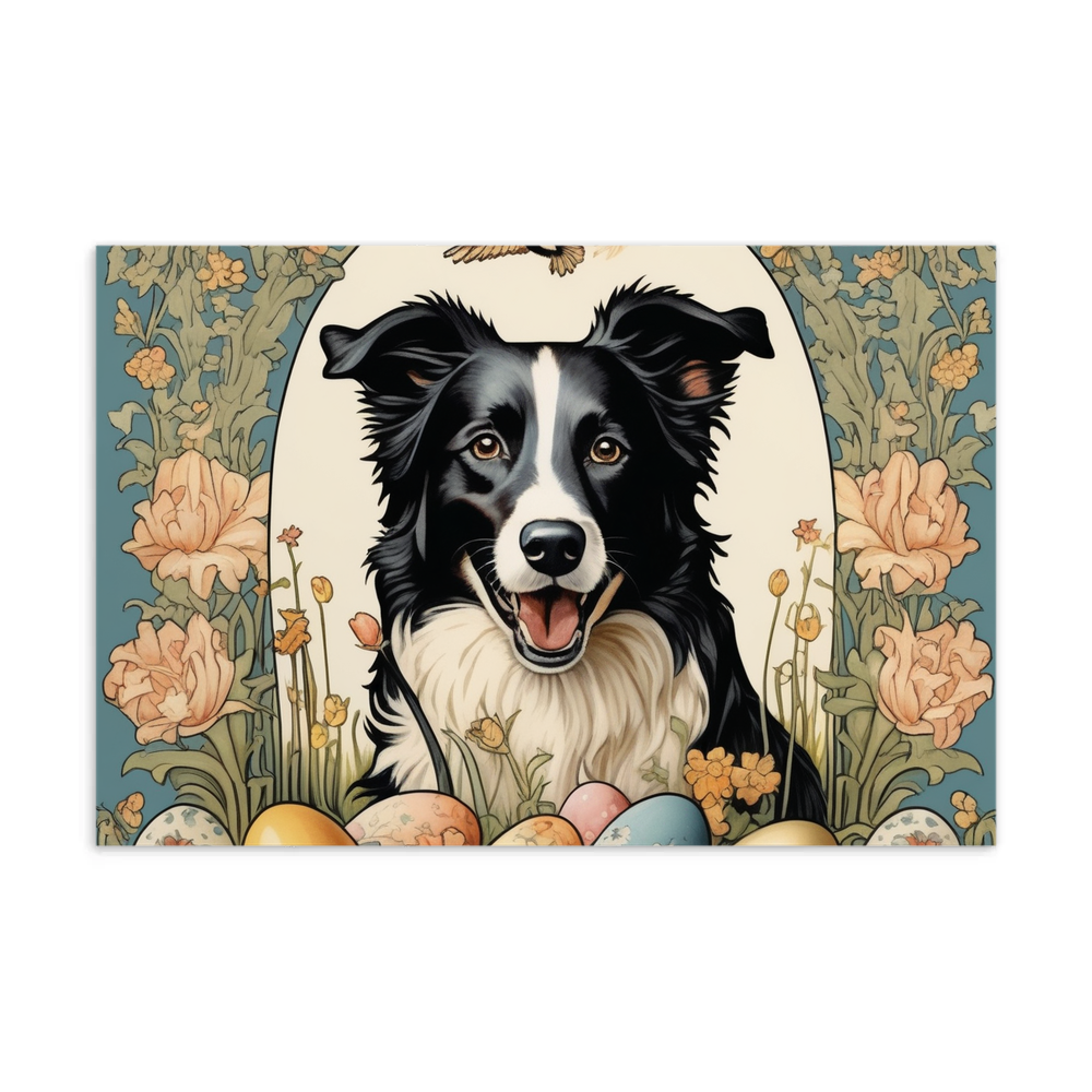 PugMug Custom Border Collie Postcard