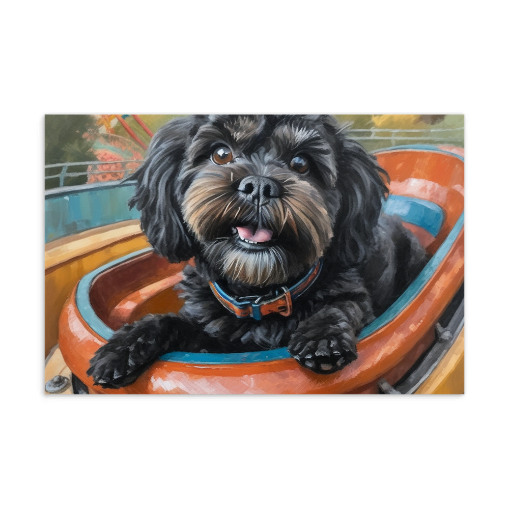 PugMug Custom Lily Postcard
