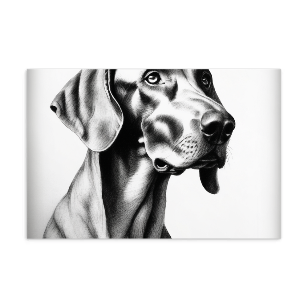 PugMug Custom Weimaraner Postcard